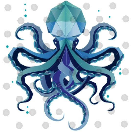 Octopus - Mystical Deep Sea Creature Digital Files