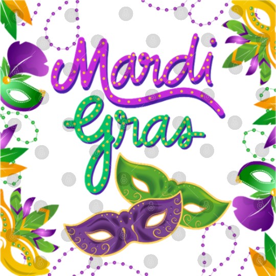 Mardi Gras Festival Celebration carnaval with mask Digital Files