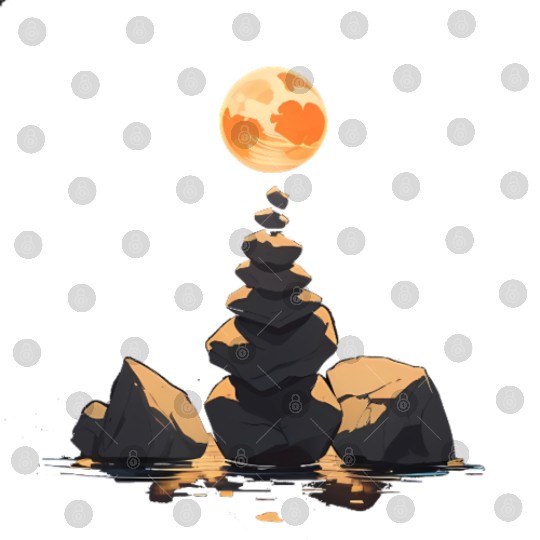 Balanced Rocks and Glowing Moon Digital Files
