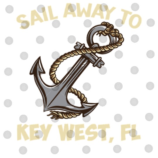 Florida Keys SAIL AWAY TO KEY-WEST Sailing Outfit Digital Files