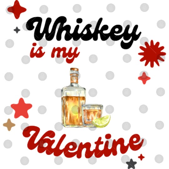 Whiskey Lover's Valentine's Design Digital Files