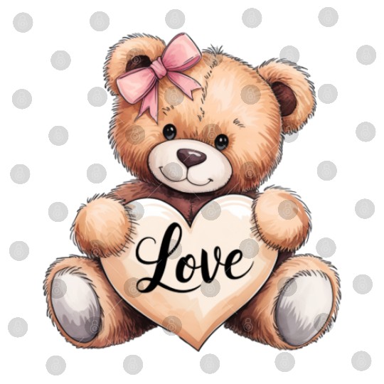 Valentines Teddy Bear Love Love Bear Bear Hug Cudd Digital Files