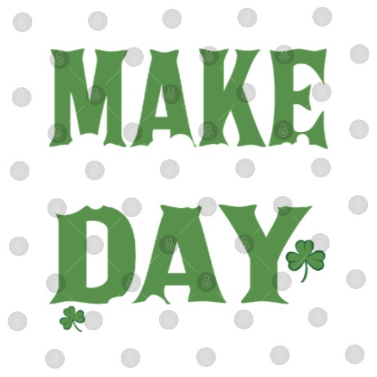 Green Glitters Make St Patricks Day Magical Digital Files