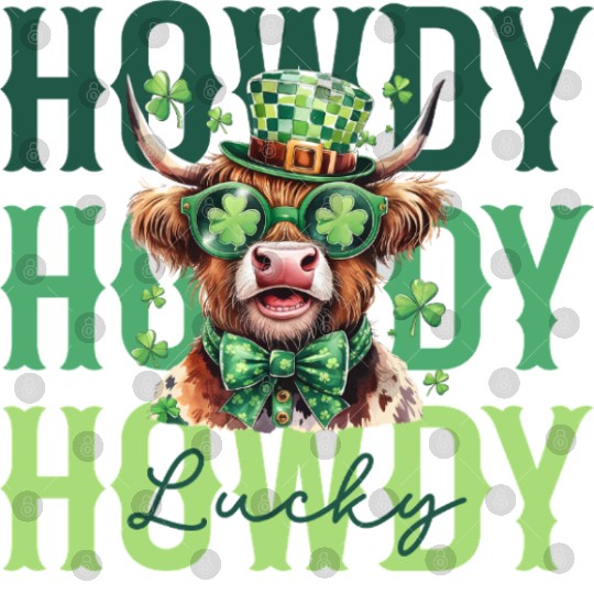 Howdy Howdy Howdy Lucky St Patricks Digital Files