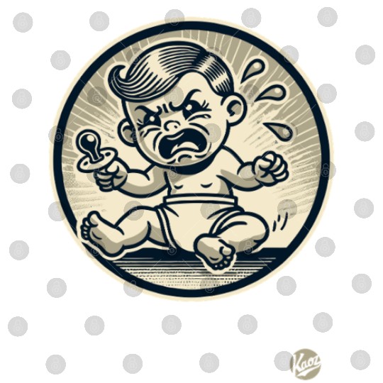 Spoiled Crybaby – Vintage Cartoon Digital Files