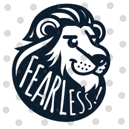 fearless lion Digital Files