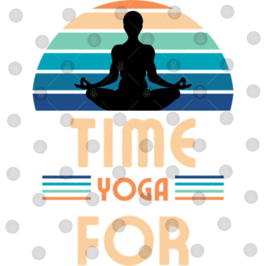 Sunrise Serenity Yoga Silhouette Art Print - Relax Digital Files