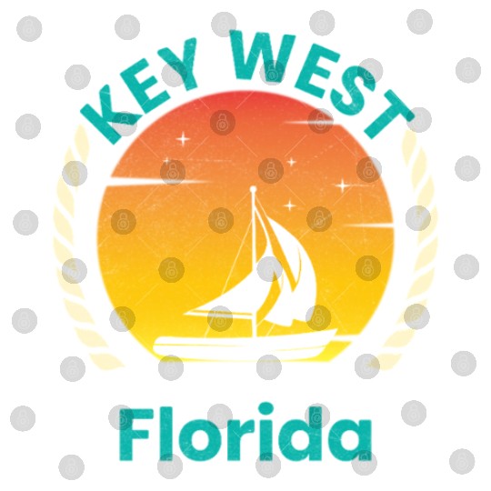 KEY-WEST FLORDIA Sailing West Keys Sailing Outfit Digital Files
