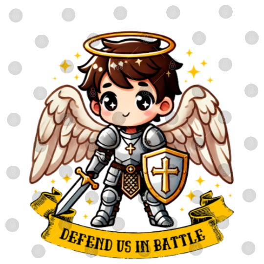 Saint Michael the Archangel Catholic Pray for kids Digital Files