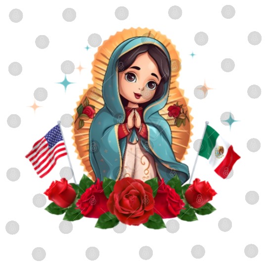 Our Lady of Guadalupe Gracias Madre Mia Mexico Digital Files