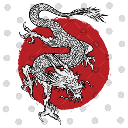 Japanese Fantasy Dragon Digital Files