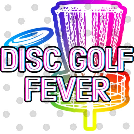 Disc Golf Fever Sports Vacation Games Relaxation Digital Files