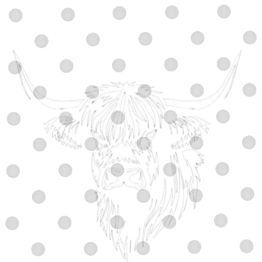 Highland Cow Digital Files