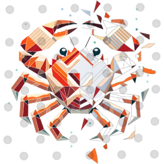 Crab Motif - Fragile Beauty of the Sea Digital Files