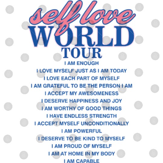 Selflove World Tour Digital Files