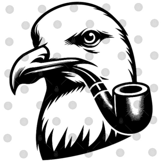 Seagull With Nordic Nautical Charisma Digital Files