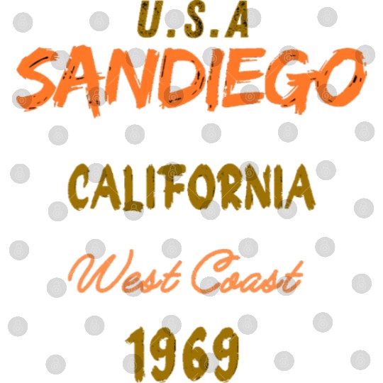 San Diego West Coast California America History Digital Files