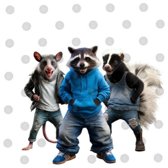 RELAX, WE'RE ALL CRAZY, STREET CATS PREPPY Digital Files