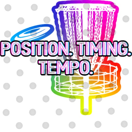 Position Timing Tempo Disc Golf Strategy Golfer Digital Files