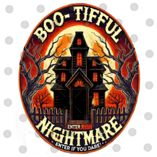 Haunted House Horror - Spooky Halloween Nightmare Digital Files
