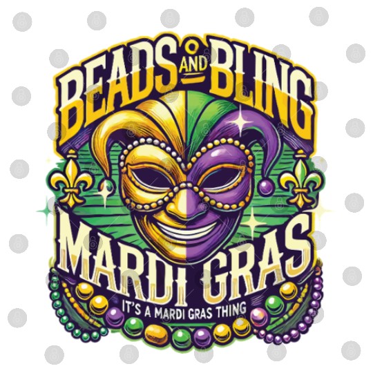 Beads And Bling Mardi Gras Mask Extravaganza Digital Files
