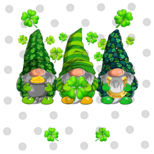 Happy St. Patrick's Day Gnomes Shenanigans Irish Digital Files