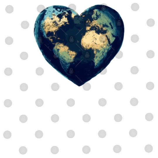 Keep the Heart Beating Earth Earth Day Environment Digital Files