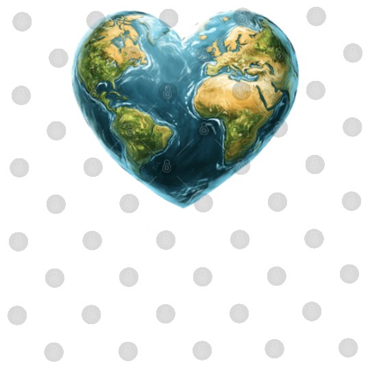 Keep the Heart Beating Environment Earth Day Heart Digital Files