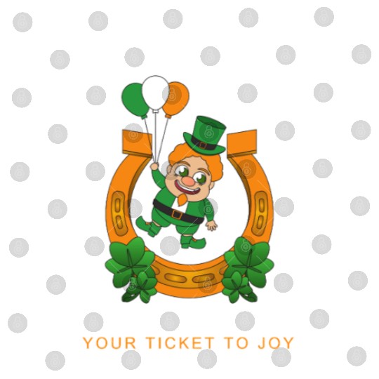 Lucky horseshoe your ticket to joy Digital Files