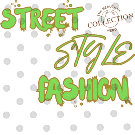Street Style Design by Tavia Linen Digital Files
