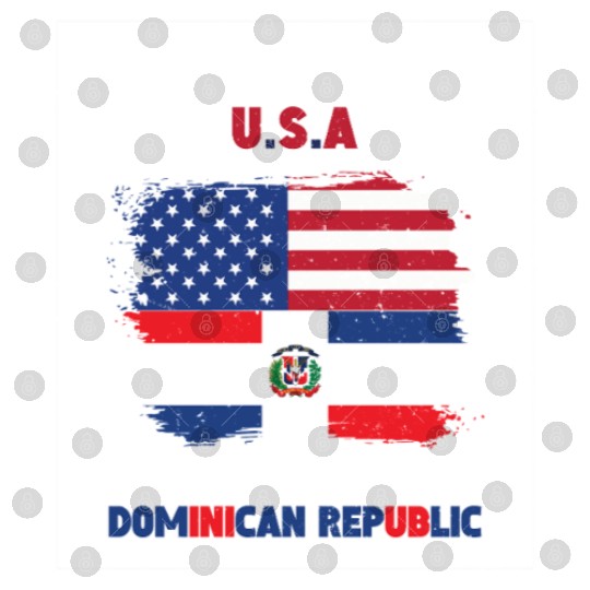 My Home The USA Heart From Dominican Republic US Digital Files