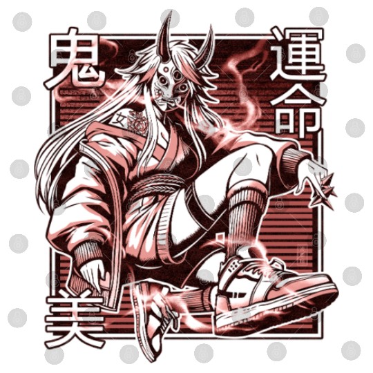 Red Kunoichi Demon Digital Files