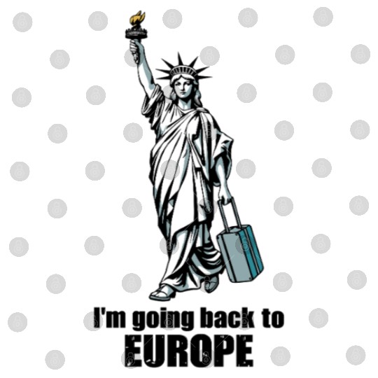 Funny Statue of Liberty USA America Sarcasm Digital Files