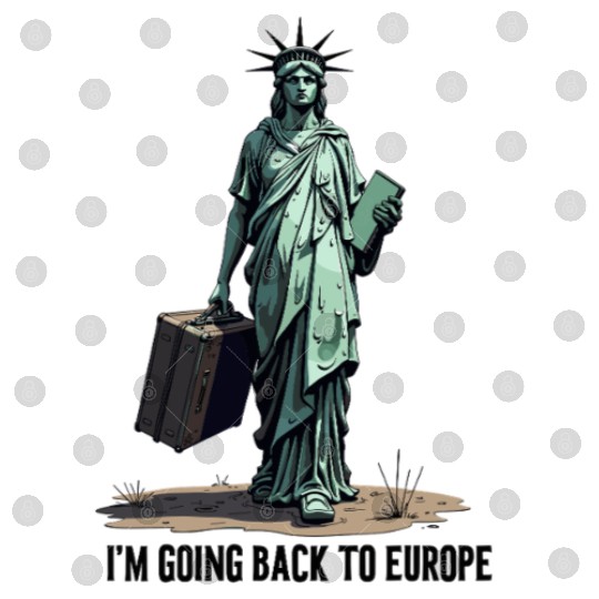 Funny Statue of Liberty USA America Sarcasm Digital Files