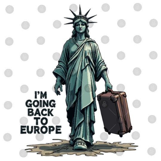 Funny Statue of Liberty USA America Sarcasm Digital Files