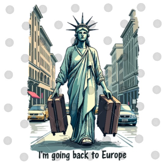 Funny Statue of Liberty USA America Sarcasm Digital Files