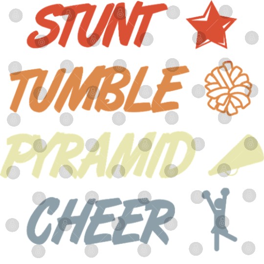 Vintage Cheerleading Saying Digital Files