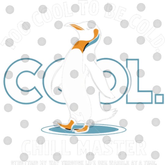 Chill Penguin – Too Cool to Be Cold Digital Files
