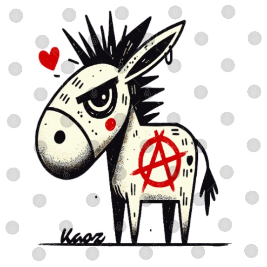 Punk Anarchy Donkey Digital Files