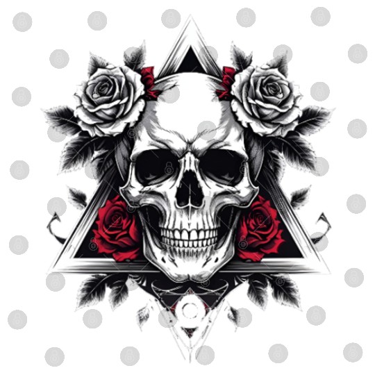 Gothic Skull & Roses Aesthetic Digital Files