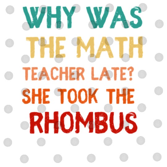 Math Teacher Joke Humor Digital Files