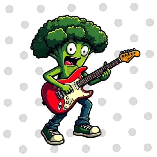 Rocking Broccoli Digital Files