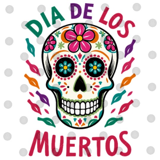 Mexico Día de los Muertos Skull Digital Files