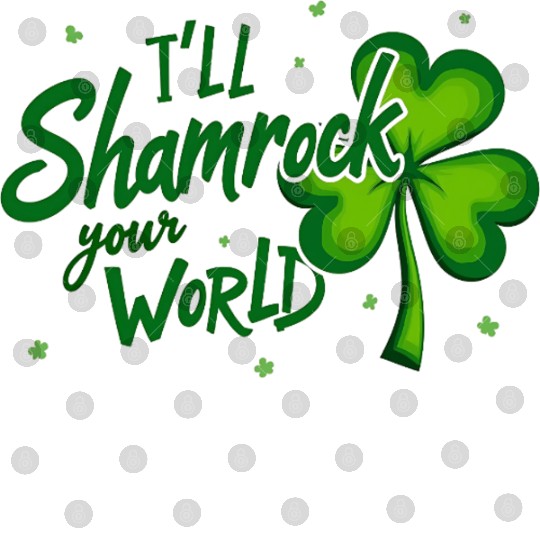 Funny Irish Shamrock Quote for St. Patrick's Day Digital Files