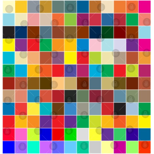 "Vibrant Multi-Color Square Box Design Digital Files"