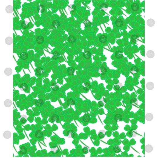 Lucky Shamrock Hearts – St. Patrick’s Day Green Digital Files