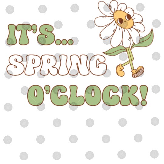 It's Spring o' clock! Floral Design Digital Files