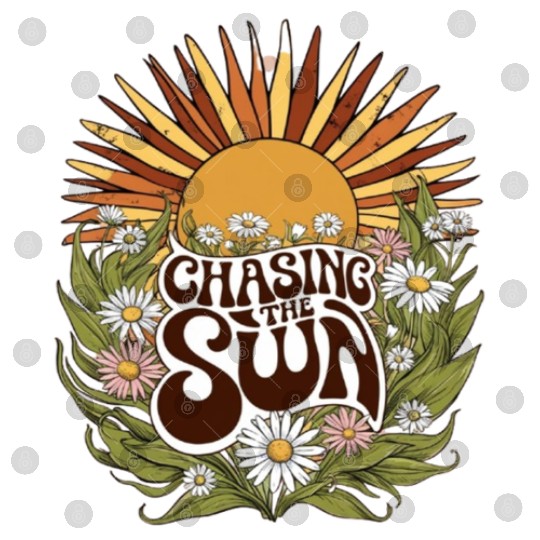 Chasing the Sun Sunflower Digital Files