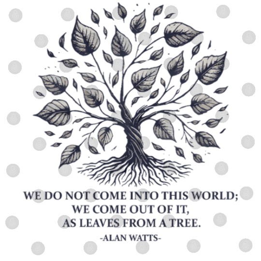Alan Watts | Tree of Life & Spiritual Wisdom Digital Files