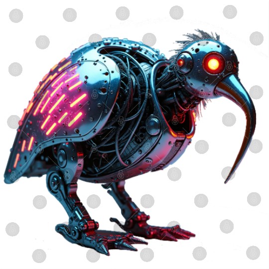 Kiwi Bird Constructed Digital Files